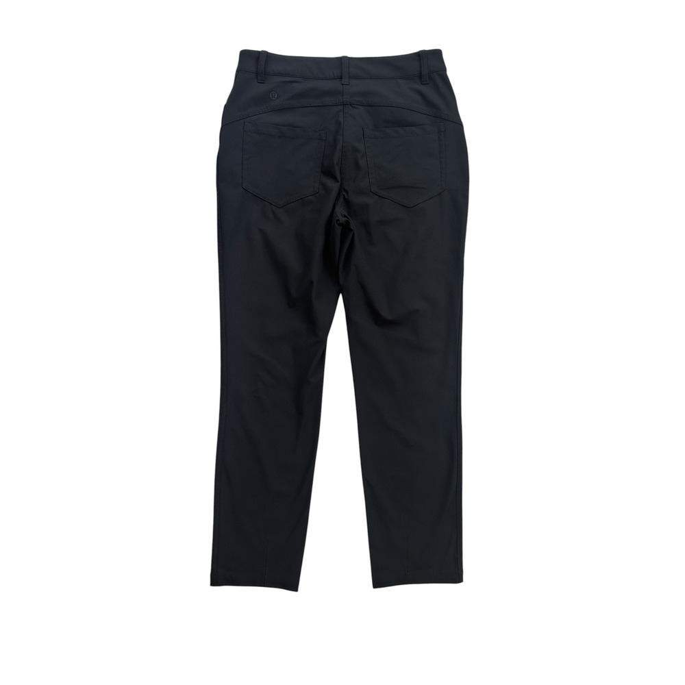Lululemon City Sleek 5 Pocket High Rise Pants Womens 8 Black Excellent Condition - Picture 2 of 7
